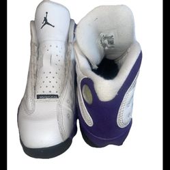 NIKE AIR JORDAN 13 RETRO LAKERS COURT PURPLE SIZE 13Y 