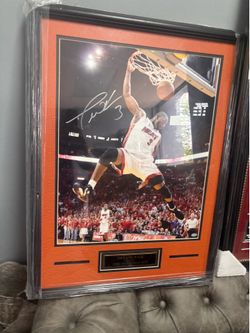Dwayne wade autographed signed