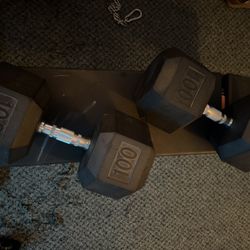 100lb Dumbbells 