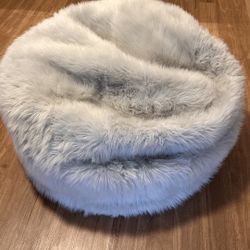 Restoration Hardware Baby&Child Luxe Faux Fur Beanbag
