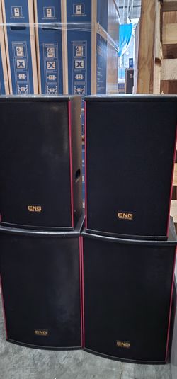 Speakers passive 10" and 12"