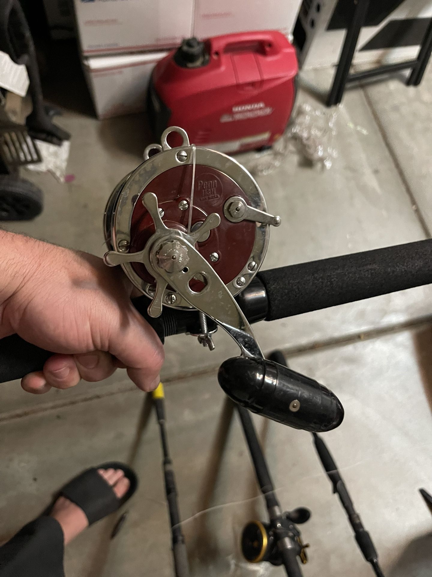 Penn Senator Reel And Cal Star Rod