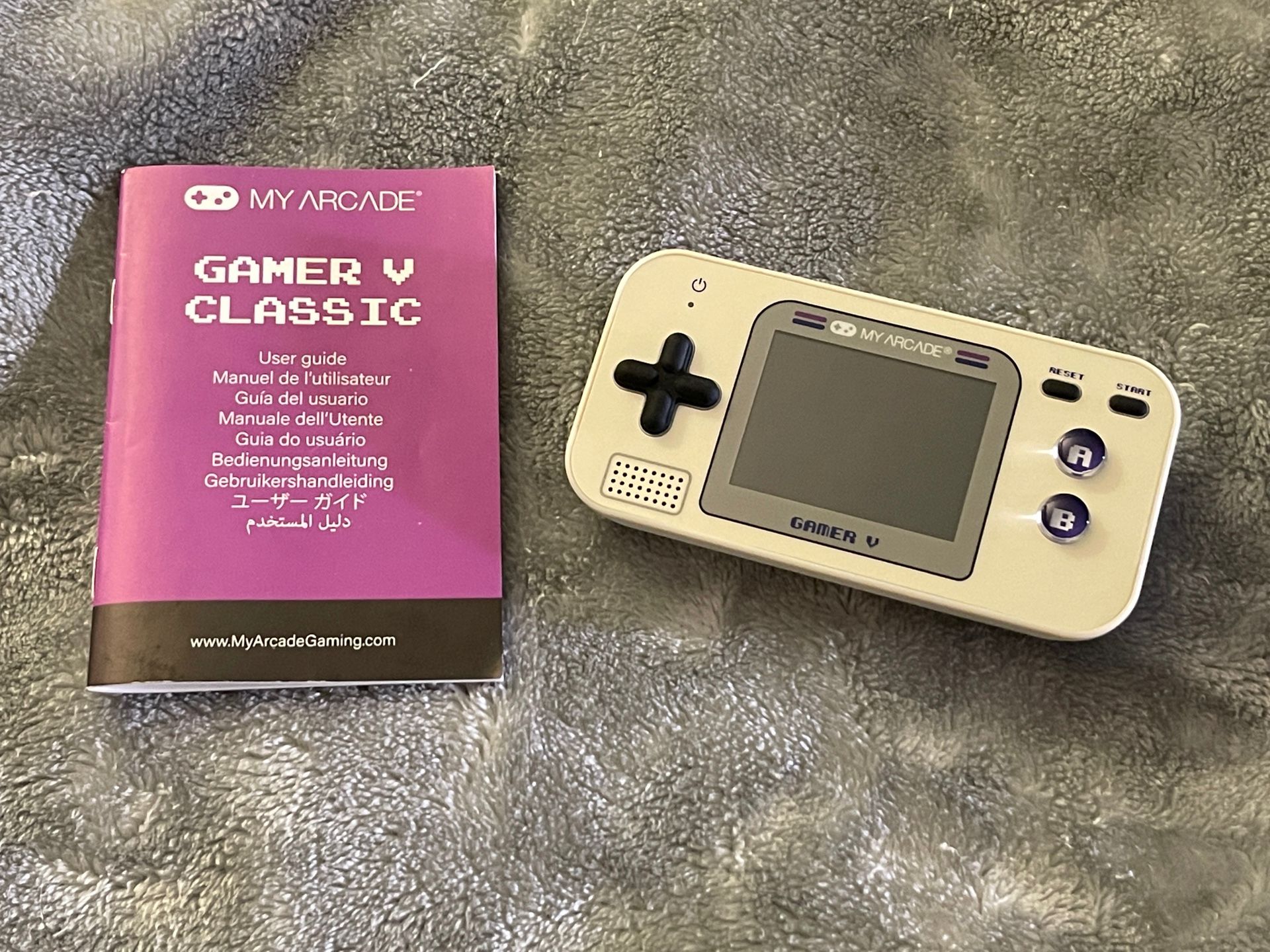My Arcade Gamer V Classic Handheld Portable Video Game System Muliple Games