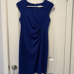Royal blue dress