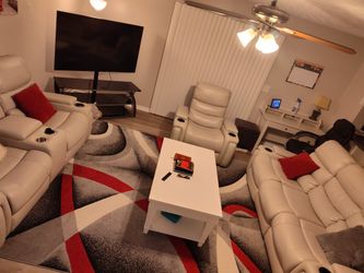 Jackson Triple Power Recliners Sofa Loveseat And Recliner Signature Brand