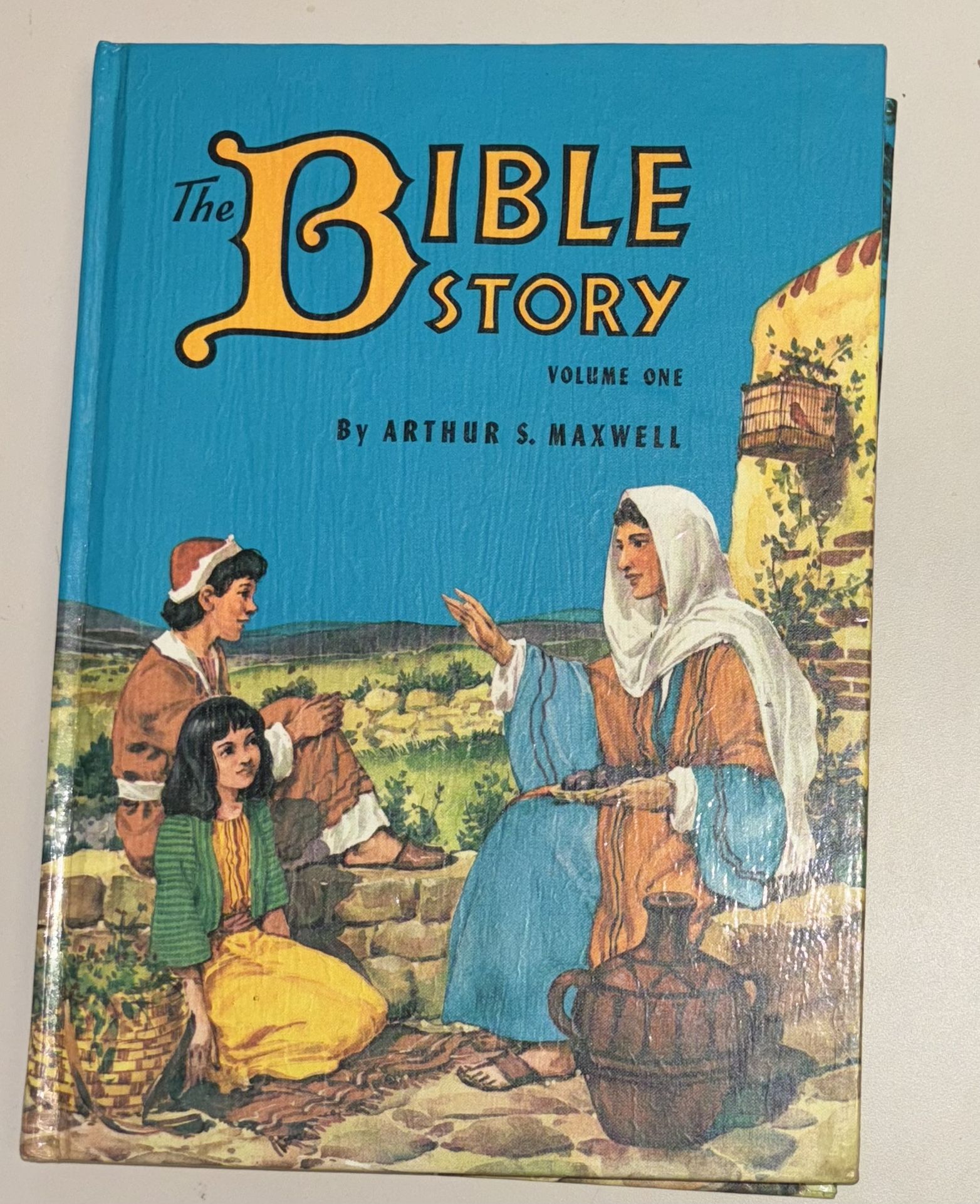 The Bible Story Volume 1 By Arthur S. Maxwell (1956 Hardcover)