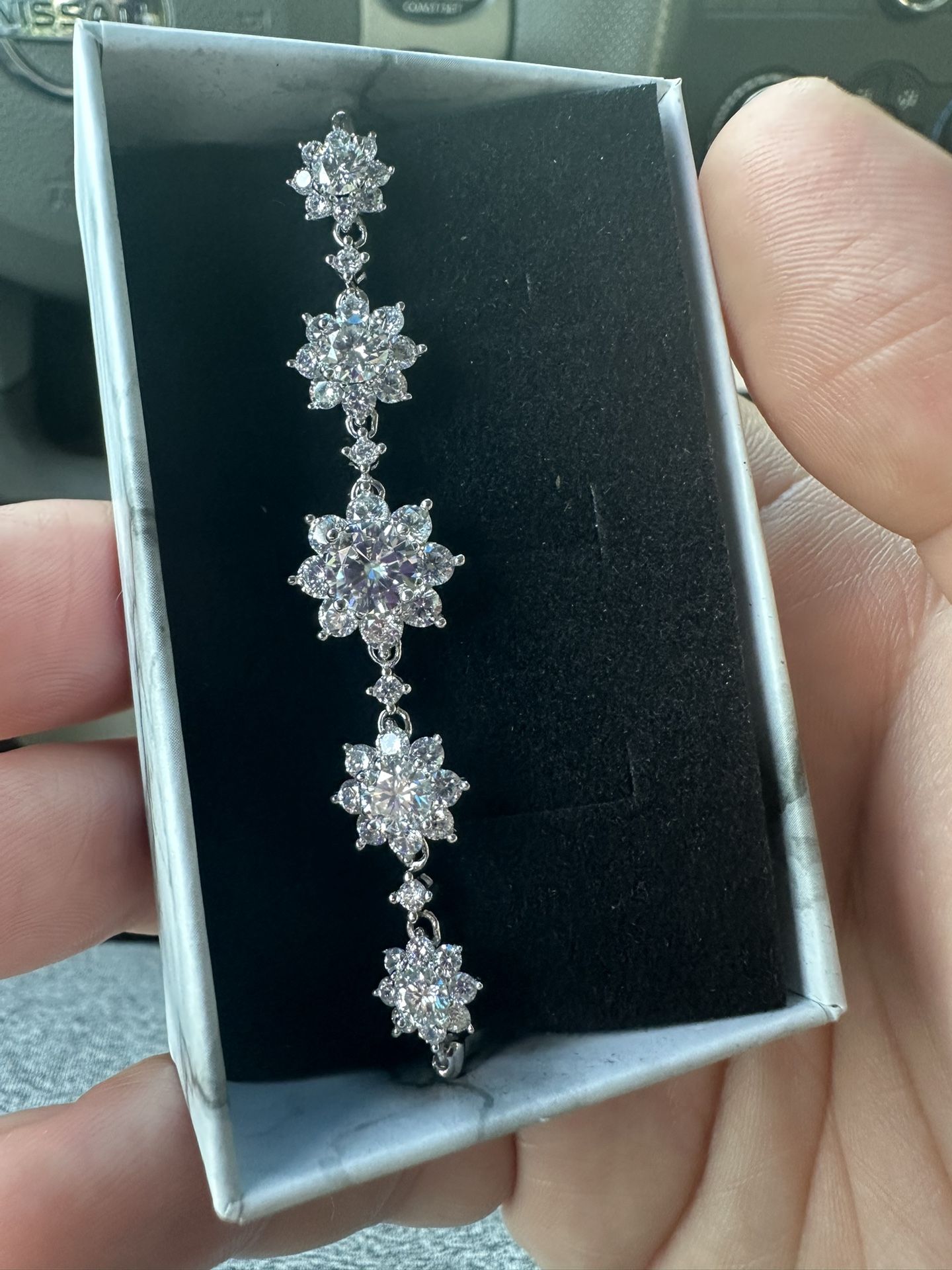 Diamond Bracelet. Perfect For Mothers Day