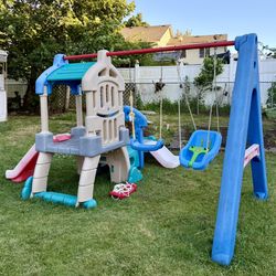 Little Tikes 2-in-1 swing set & slide