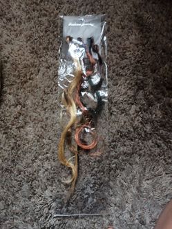 Clip-In Hair Extensions Mixed Colors