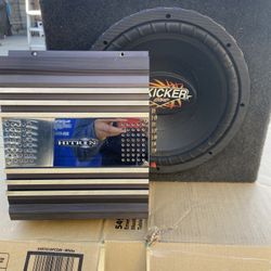 Amplifier/kicker Bass/monster Cable