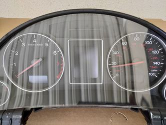 Audi a4 instrument cluster