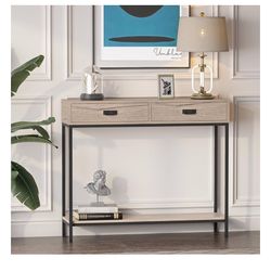 Oak Wood Console table 