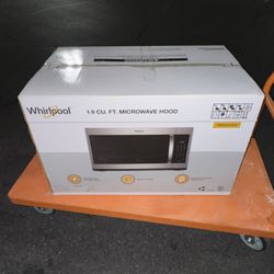 BRAND NEW UNOPENED NIB NWT Whirlpool 1.9 cu. ft. Over-the-Range Microwave Hood
