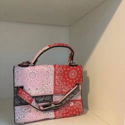 Steve Madden Bandana Print Handle Top Bag