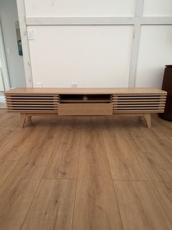 Mid century media console