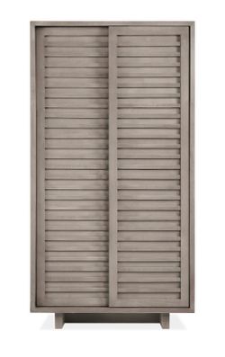 Room and board storage cabinet