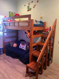 Wood bed for kids 🛏️