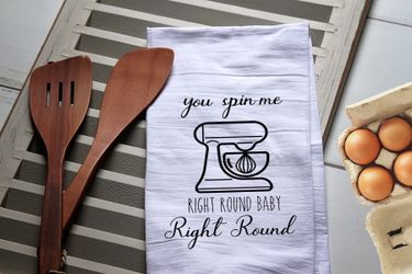 Flour sack kitchen towels