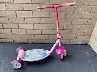 Girls' 3-Wheel Pink Scooter
