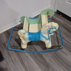 1950's  Vintage Wonder Shoo-Fly Rocking  Horse 