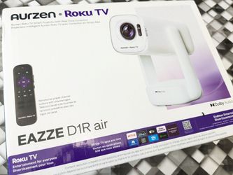 WiFi Smart ROKU TV Projector with Remote Control