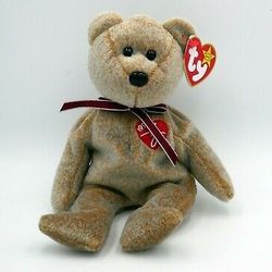 RARE 1999 SIGNATURE BEAR Ty Beanie Baby ORIGINAL Retired ERRORS
