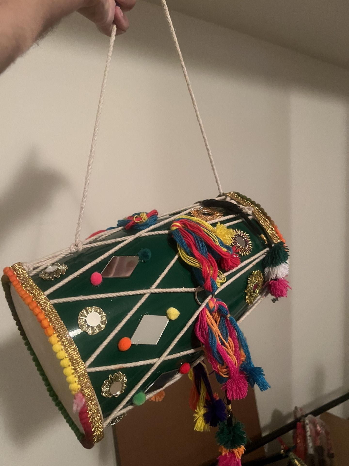 deocrated drum