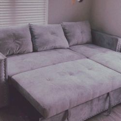 Grey Sectional Sleeper Sofa