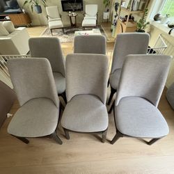 Six Dining Chairs 