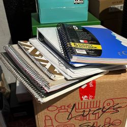 FREE Spiral Notebooks and a Binder with paper