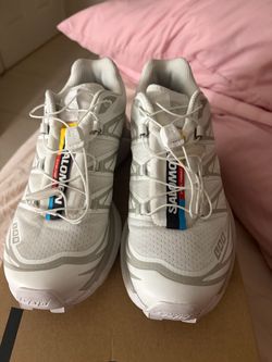 Salomon XT-6 LAB White Sneakers