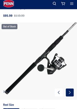 Pursuit IV spinning rod