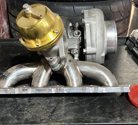 MK4 1.8T Exhaust Manifold With Turbo