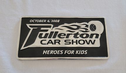 Car Show Plaque