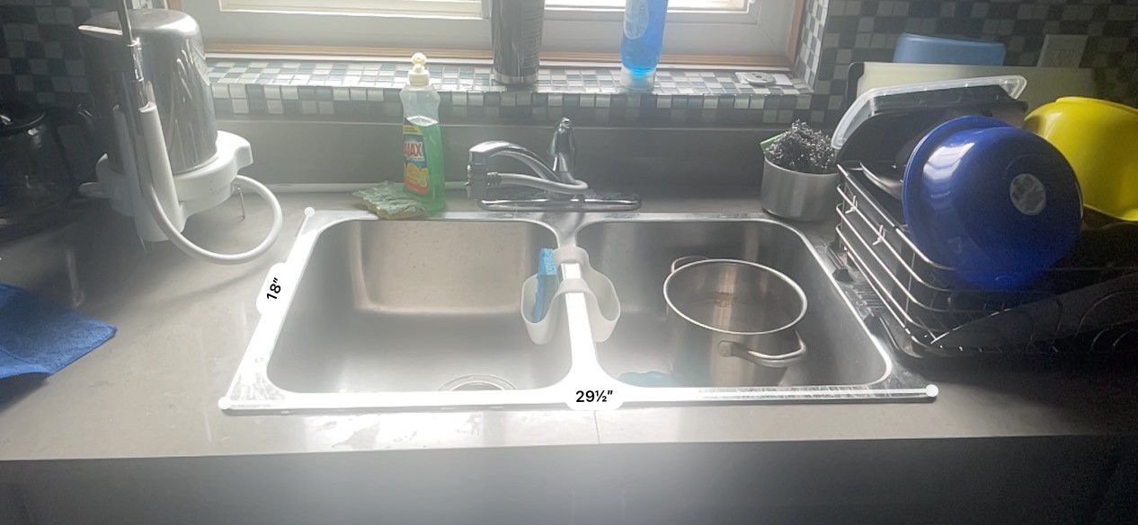 Stainless Steel Double Sink
