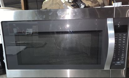 Whirlpool microwave with vent