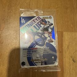 One Piece x LA Dodgers Collab Promo Card