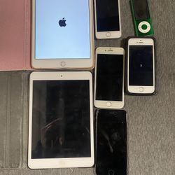 iPads,iPhones and iPod 