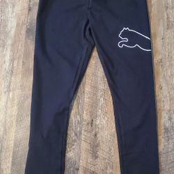Puma Leggings Girls - Size Large 12-14 Black