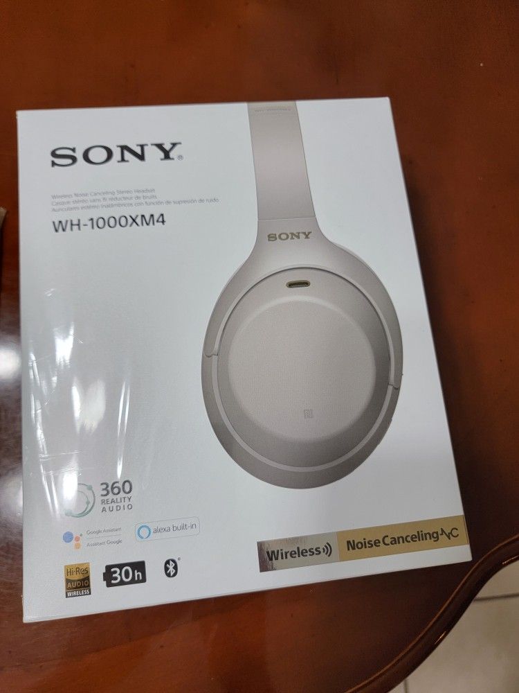 Sony Wh100xm4 Silver