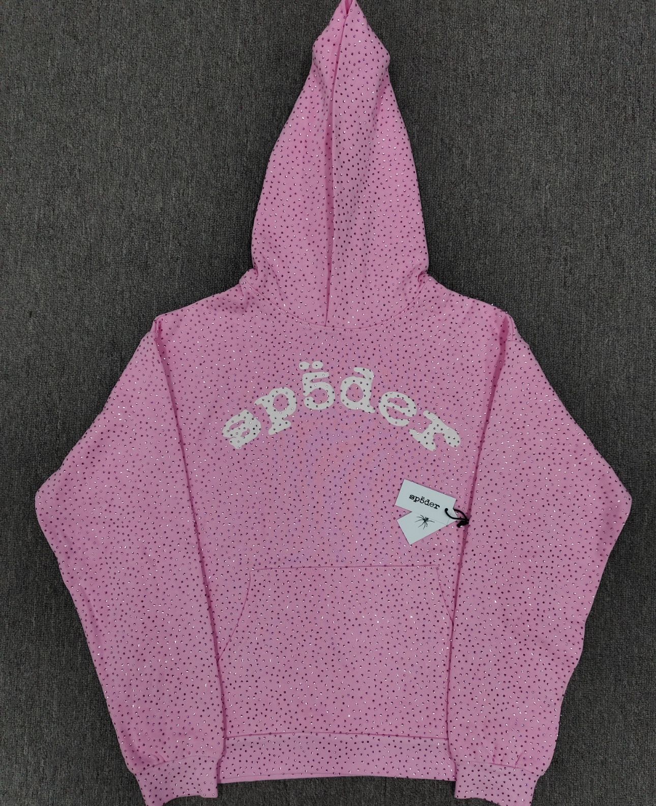 Pink VVS Sp5der Hoodie 