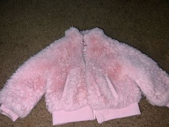 Toddler girls pink coat