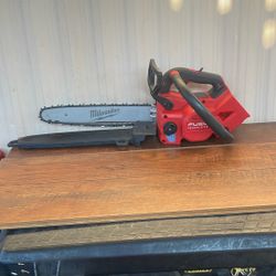 Milwaukee M18 FUEL 14 in. 18V Lithium-Ion Brushless Cordless Battery Top Handle Chainsaw (Tool Only)