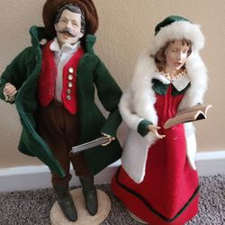 Vintage Porcelain Statue