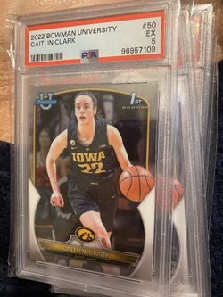 Caitlin Clark Rookie Psa 5🔥 