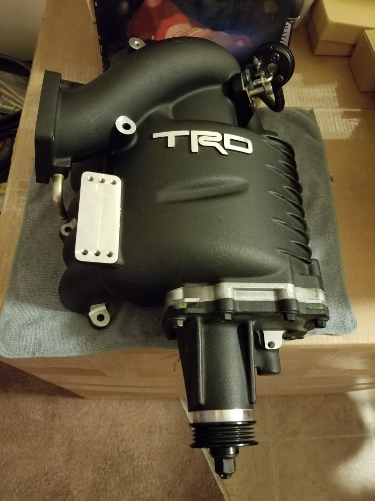 TRD 5VZFE supercharger