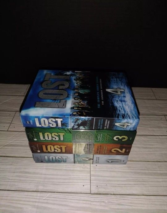 LOST Complete Seasons 1 - 4 TV Show Series DVD Box Set Action Drama Adventure