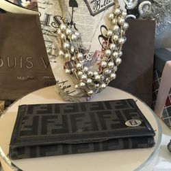 Vintage Authentic Fendi Wallet 