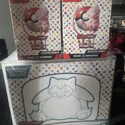 Pokemon 151 Booster Bundles 