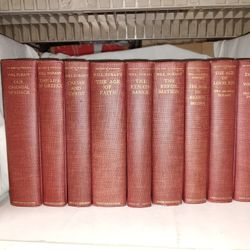 The Story of Civilization by Will Durant Books 1-9 Simon & Schuster HC 1961 Vtg.  